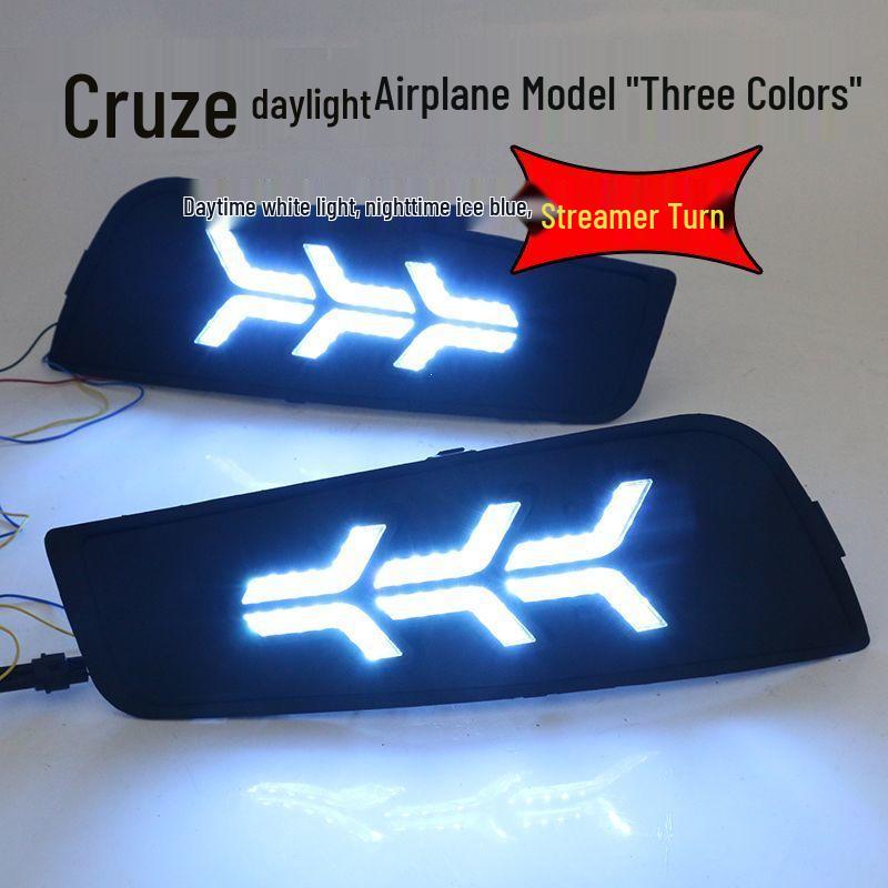 09-14 Cruze Classic Daytime Running & Fog Lights Mod Kit