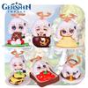 Original God Paimon Pvc Collectible Figure 4-6cm Cute Anime Character Toy