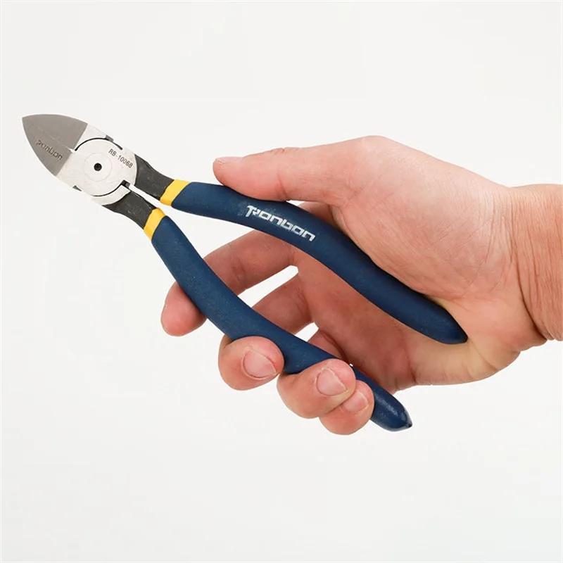 5 Inch OR 6 Inch Professional Cutting Pliers Wire Stripping Tool Side Cutter Cable Burrs Nipper Electricians DIY Repair Tools