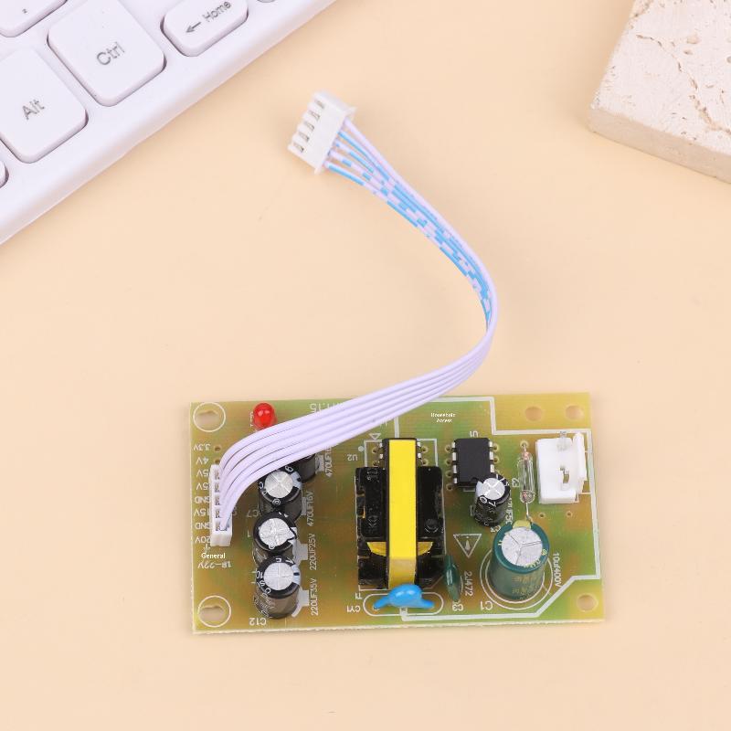 Universal 3.3V 4V 5V 15V 22V Dvb 5-Wire Receiver Power Board Module Third-Generation Plug-In Card Tv Set-Top Box Power Board