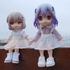 Neue Puppenkleidung Langarm-T-Shirt/Prinzessinnenkleid Hochzeitsrock für ob11, obitsu11, Molly, 1/12bjd Puppenkleidung Zubehör