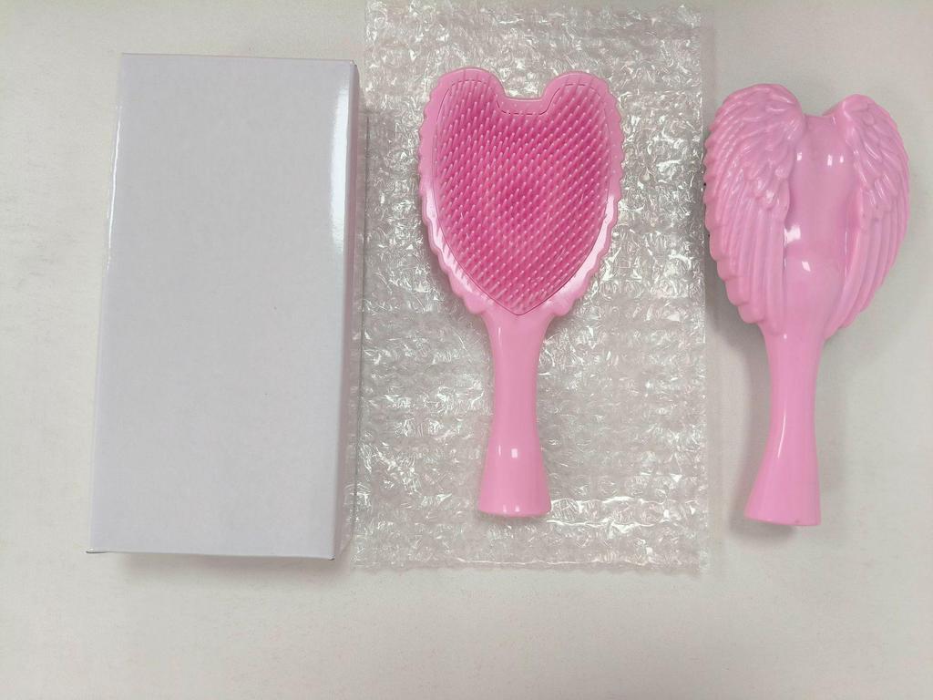Pettine Styling Capelli Queen's con Cuscinetto d'Aria: Pettine Multifunzionale a Forma di Ala per la Cura dei Capelli da Viaggio per Donne.