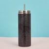 Bling Rhinestone Thermos Bottles Leopard Print Stainless Steel Water Bottle  Outdoor Activities