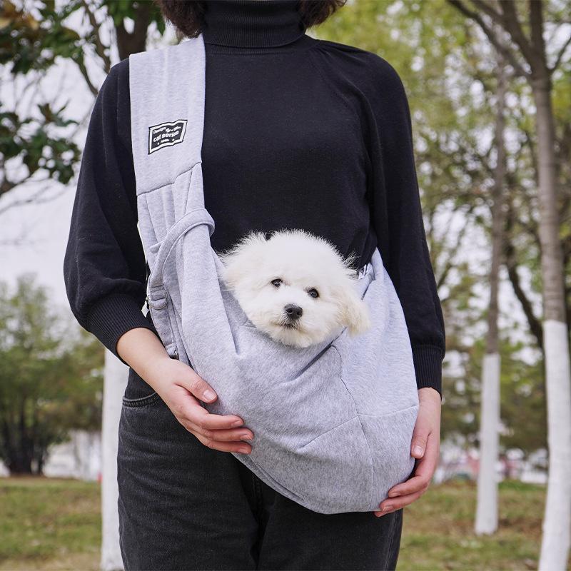 Pet Carrier Sling Bag For Small Dogs/cats, Soft Shoulder Handbag With Adjustable Strap For Outdoor Travel Pets Accessories