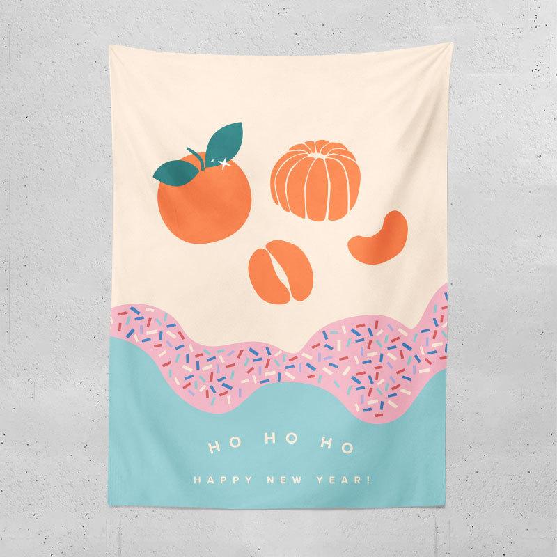 Cross-border Christmas Tree Tapestry Amazon Christmas Party Creative Background Cloth