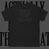 Not That Great Shirt Black On Black Nu Goth Emo Gothic Hot Topic Unisex Tee