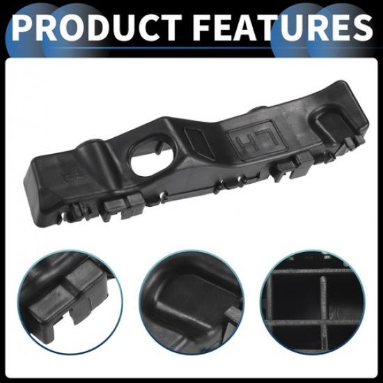 Left Front Bumper Retainer Bracket Single  For Kia  Forte -