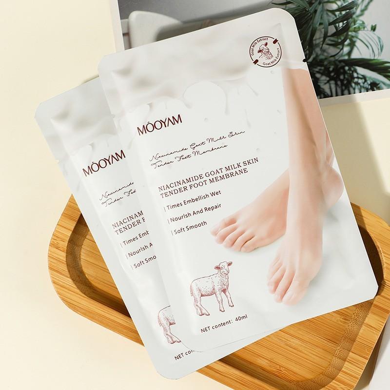 1Pair Exfoliating Foot Mask Foot Patch Magic Skin Peeling Dead Skin Feet Mask Socks Sosu Socks for Pedicure Socks Cream