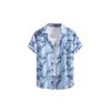 DHRUVI TRENDZ Mens Rayon Men's Casual Shirt Regular Fit Western (DT-MS-6093_Blue_M)