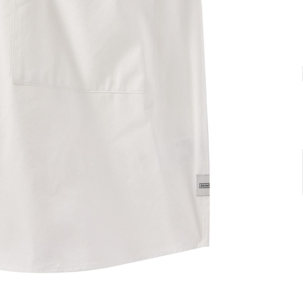 BROMPTON LONDON Cotton Half Sleeve Shirts - White (P242Ush410)
