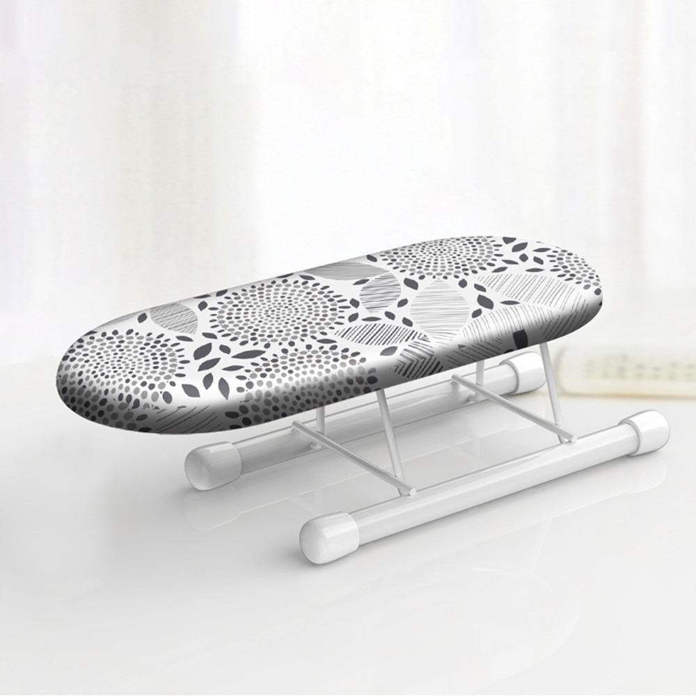 Foldable Mini Ironing Board Flower Pattern Desktop Ironing Stand  Ironing Board Accessories