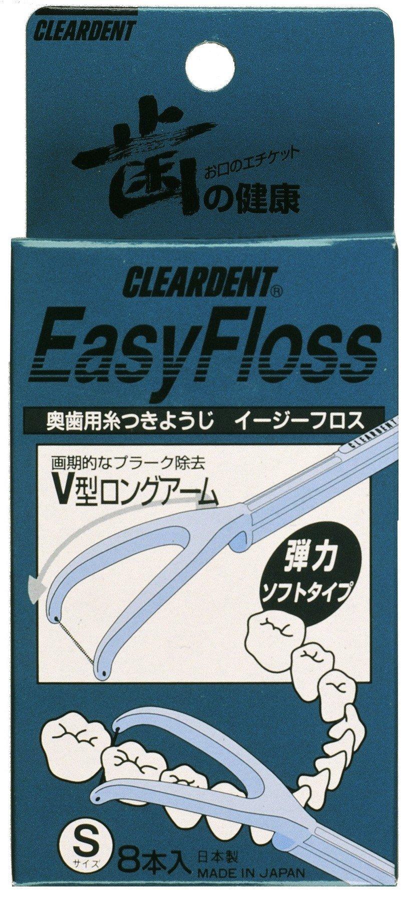 

Cleardent Easy Floss S с нитью для задней части (Зубы-зубочистки)