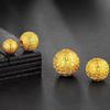 Gold Plated Auspicious Cloud Beads Bracelet with Six-Character Mantra - Handmade Luxury for Men and Women