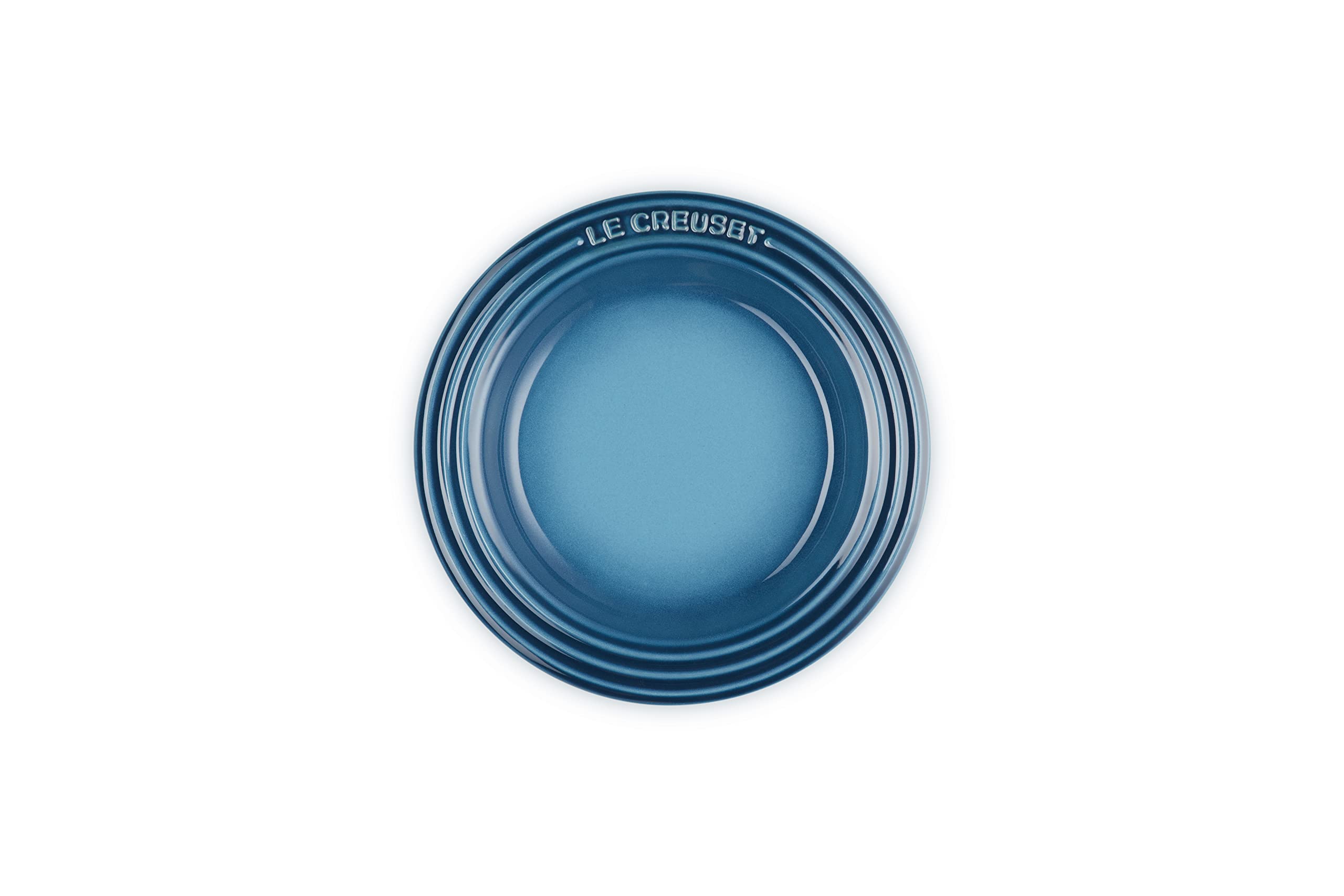 

Le Creuset Legend Plate, 15cm, Marine Blue, Heat and Cold Resistant, Microwave, Oven, and Dishwasher Safe [Official Japanese Product]