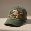 Anniversary American Hat Embroidered Craft Patriotic Theme Adjustable Comfortable Fit