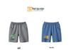 27kids Dinosaur Mid-Length Pants for Boys - Children's Casual Five-Point Trousers