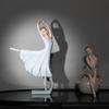 Ins Dance Ballet Girl Statue Resin Desktop Ornaments Living Room Home Decoration Girl Heart Room Art Decoration Birthday Gift