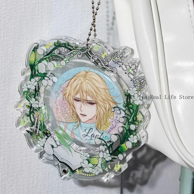 Italife Acrylic Ornament Pin Badges Holder Ita Bag Accessories Women Itabag Decoration Pendant Flower Girls Pin Display H316