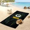Asciugamano da Spiaggia Stampa Green Bay Packers Morbido Portatile Asciugatura Rapida?Asciugamano Asciutto Per Piscina Vacanza Estiva Sport all'Aperto