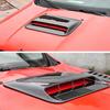 Car Air Flow Inlet Hood Scoop 1 Set Waterproof Decorative Vent Bonnet Cover Perfect for Auto Exterior Tuning DIY