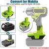 Tool Battery Adapter For Makita/Dewalt 18V Li-Ion Battery Convert to For Ryobi 18v Battery Power Tool Converter