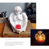 Andělská křídla opeřená čajová svíčková figurka Ornament Pamětní dárek