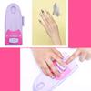 DIY Nail Art Printer Machine with 6 Pattern Stencils – Automatic Manicure Stamp Tool for Home & Salon