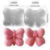 Bows Shaped Candle Molds Casting Molds Lovely Bowknot Silicone Mould Ornament Molds Plasters Molds Epoxy Resin Molds