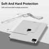 Hot Sale Transparent Acrylic Silicone Leather Case With Pen Slot Tablet Case for Ipad Air 4/5 10.9/ Pro 11 Tablet Covers Cases