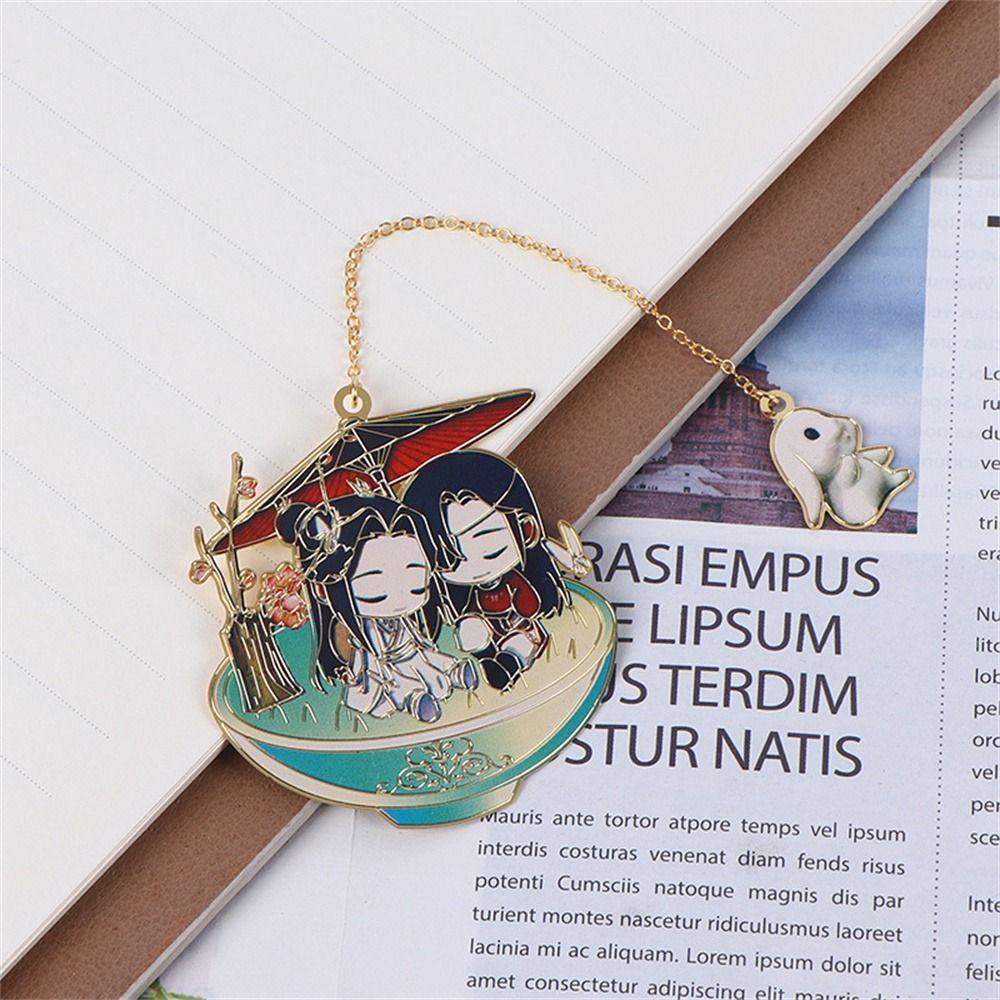 Wei Wuxian Lan Wangji Mo Dao Zu Shi Bookmark Metal Bookmark Hollowing Bookmark Paper Cilp