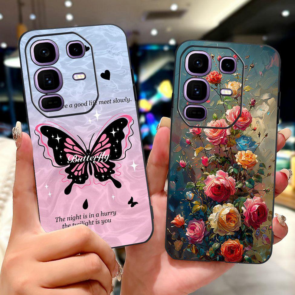 For Infinix Note 50 Pro Plus Case Cover X6856 Fashion Luxury Flowers Cute Cartoon Funny Cool Phone Case For Infinix Note 50 Pro+