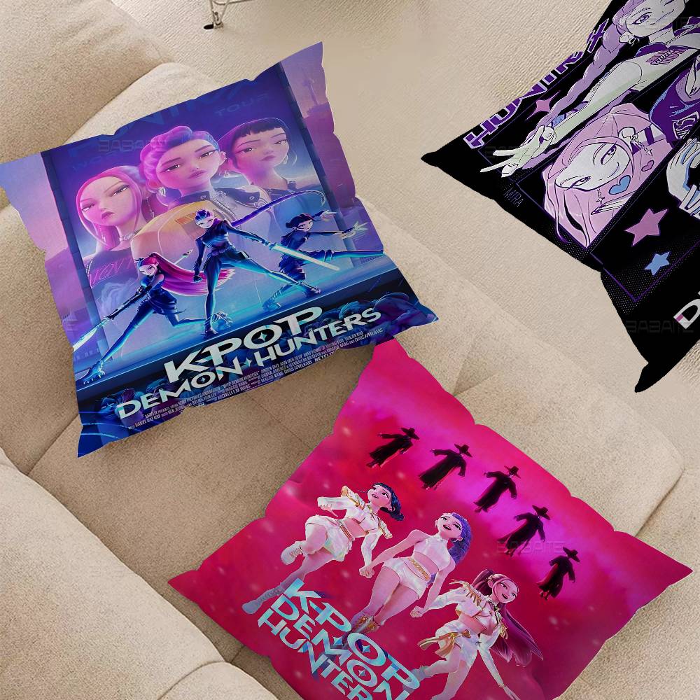 Popular KPop movie D-demon H-hunters Pillowcases Home Bedding Decorative Pillow Cover Wedding Super Soft Pillow Case