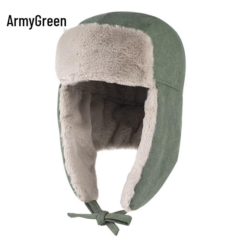 Unisex Winter Lei Feng Hat with Ear Flaps