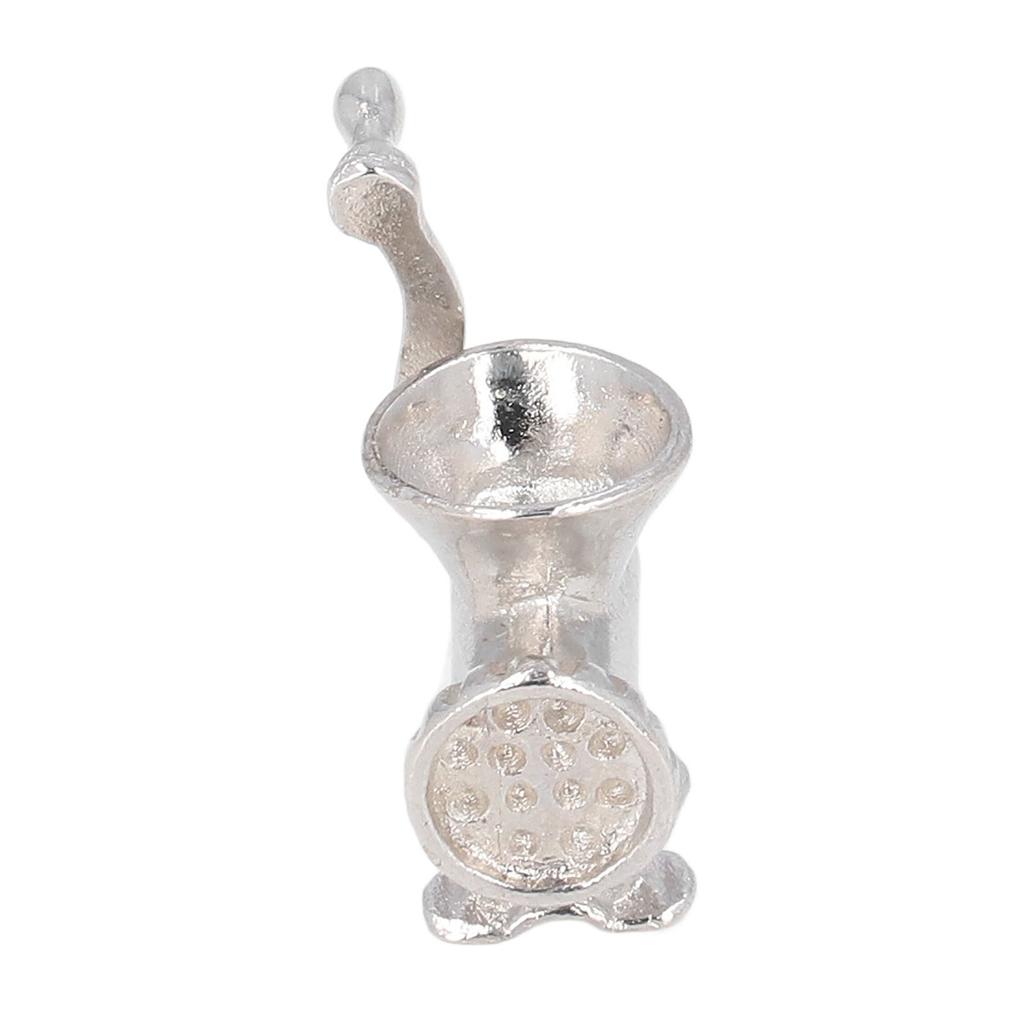 1:12 Mini Fleischwolf-Modelle Handkurbel Lebensszene Simulation Spielhaus Spielzeug für Kinder ab 3 Jahren