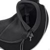 Hands Free Adjustable Dog Satchel Carry Bag for Small Cat , Black