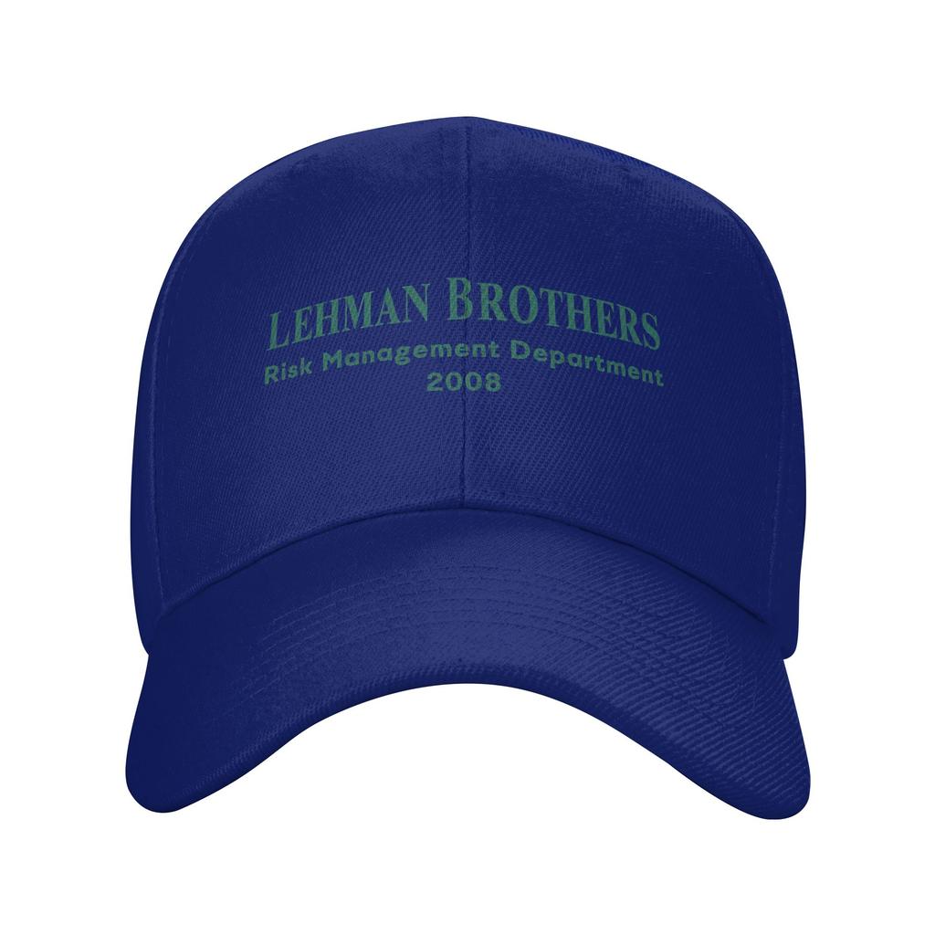 Lehman Brothers Risk Management Department 2008 Baseball Cap Street Style Men Trucker Hat Sun Visor Design Fishing Baseball Caps