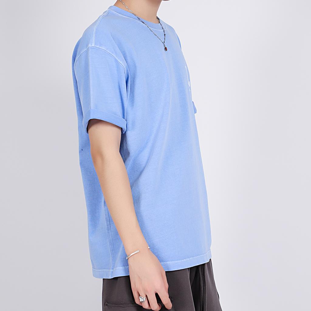 New MLB SS21 T Shirt Unisex Sky Blue 31TSD1131-07S