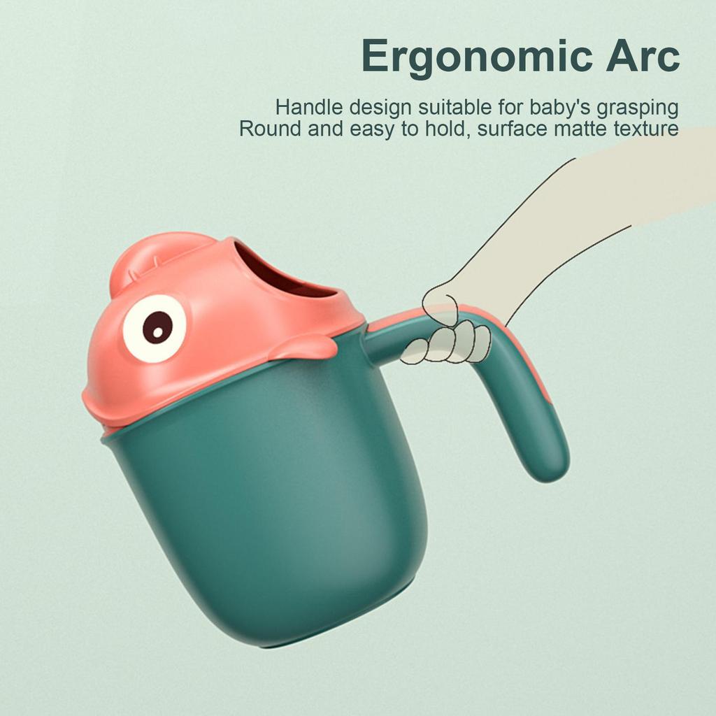 Shampoo Rinse Cup Creative Clownfish Shampoo Cup Multifunctional Lovely Washing Baby Hair Rinse Cup Rinser Shower Sprinkler
