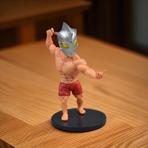 Anime Ultraman model, 10cm