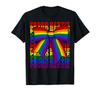Proud Bestie Gay Pride Flag Rainbow LGBTQ Best Friend Girl T-Shirt