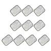 1/2/5/10Pcs Wood Fiber Dishwashing Cloth Double-Sided Cleaning Cloth with Silver Silk Fabric Reusable Kitchen Towel