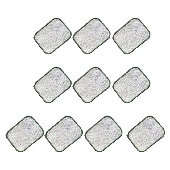 1/2/5/10Pcs Wood Fiber Dishwashing Cloth Double-Sided Cleaning Cloth with Silver Silk Fabric Reusable Kitchen Towel