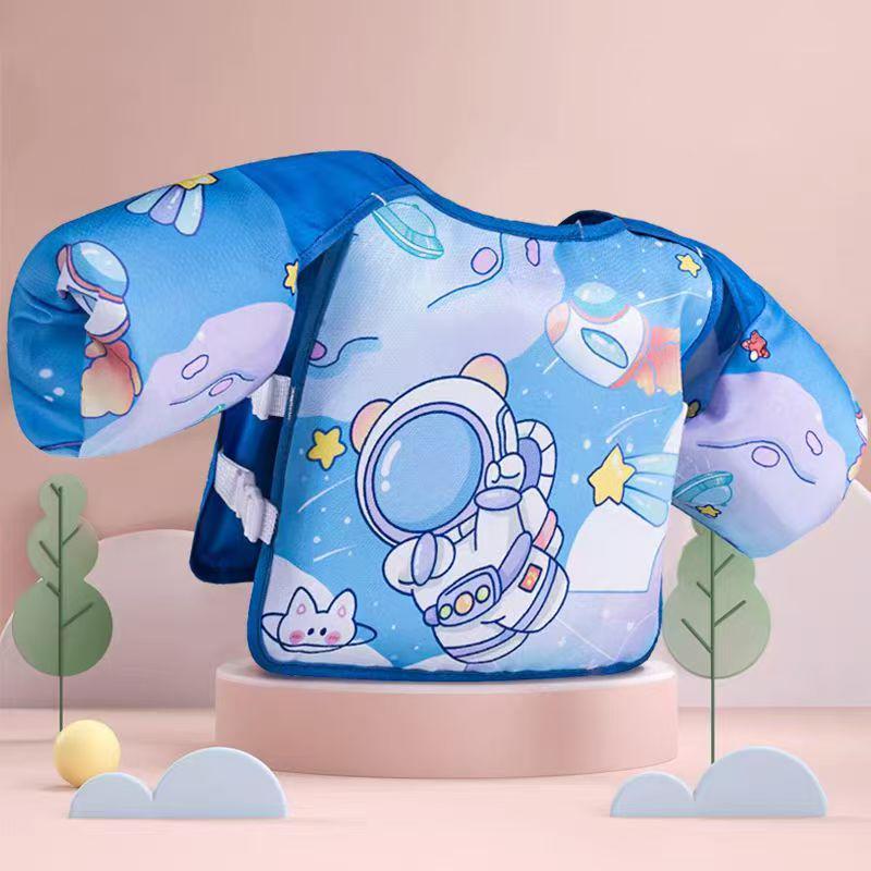 Buoyancy Aid Vest: Inflatable Baby Life Jacket & Swim Rings for Children