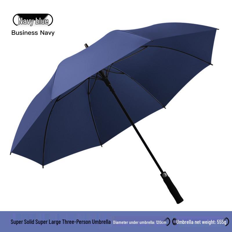 Premium Extra Large Golf Umbrella with Long Handle and Waterproof Double-Layer Design