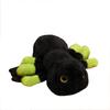 Cute little black ant doll plush toy lying down ant doll children soothing rag doll birthday gift