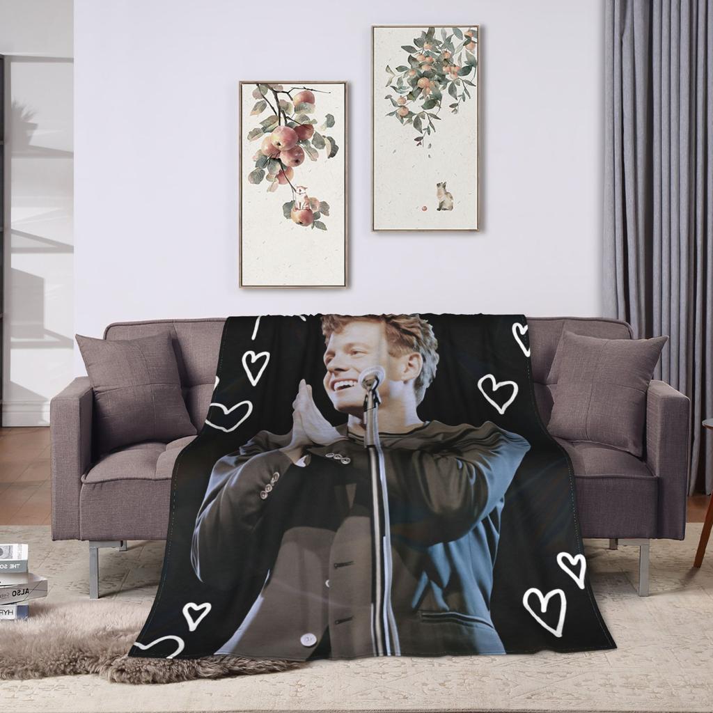 Luis Miguel Plüschdecken Junge Mädchen Flanell Überwurfdecke für Sofa Bett Weich Warm Benutzerdefinierte Qualität Tagesdecke Geburtstagsgeschenk