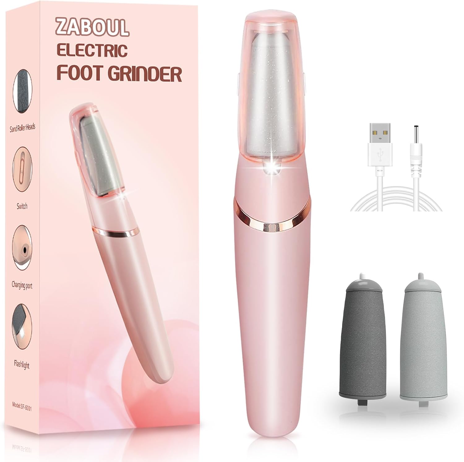 

Electric Foot Callus Remover Rechargeable Pedicure Tools Smooth Pedicure United States