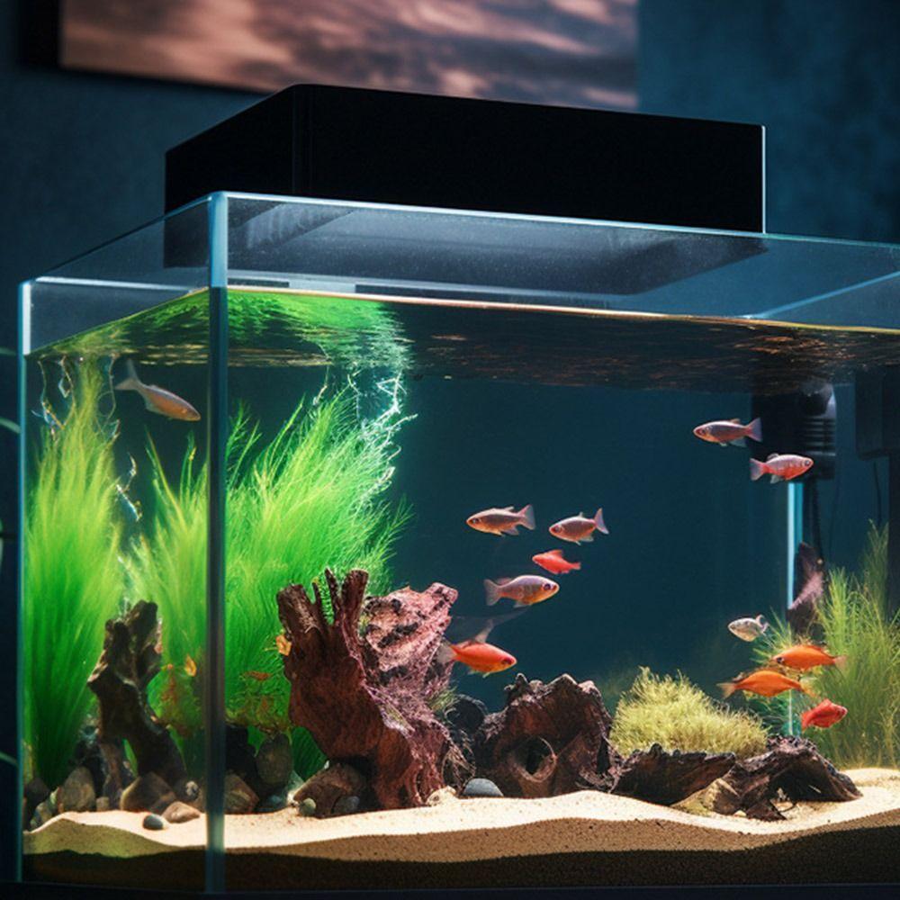 Sturdy Magnetic Fish Tank Lid Cover DIY Easy Installation Fish Tank Mesh Lid Cover Fish Tank Top Protective Cover Aquarium