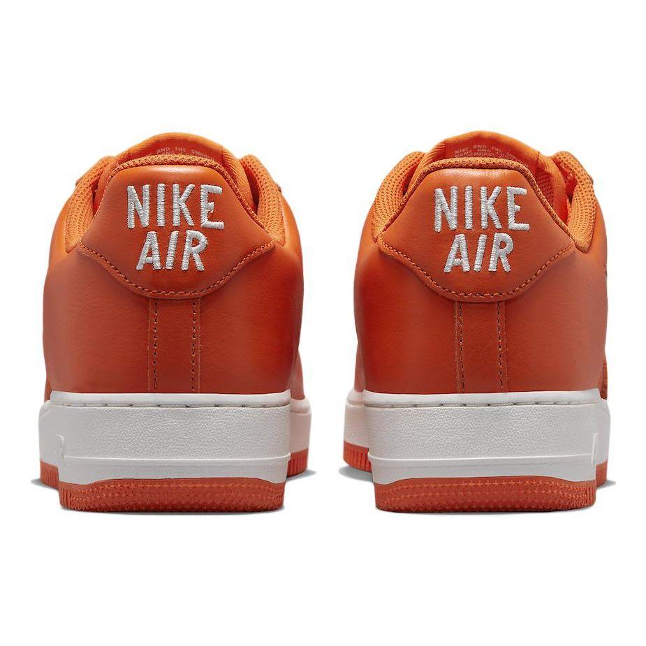 Nike Air Force 1 Jewel Color of the Month - Safety Orange Unisex Sneakers Summit-White FJ1044-800