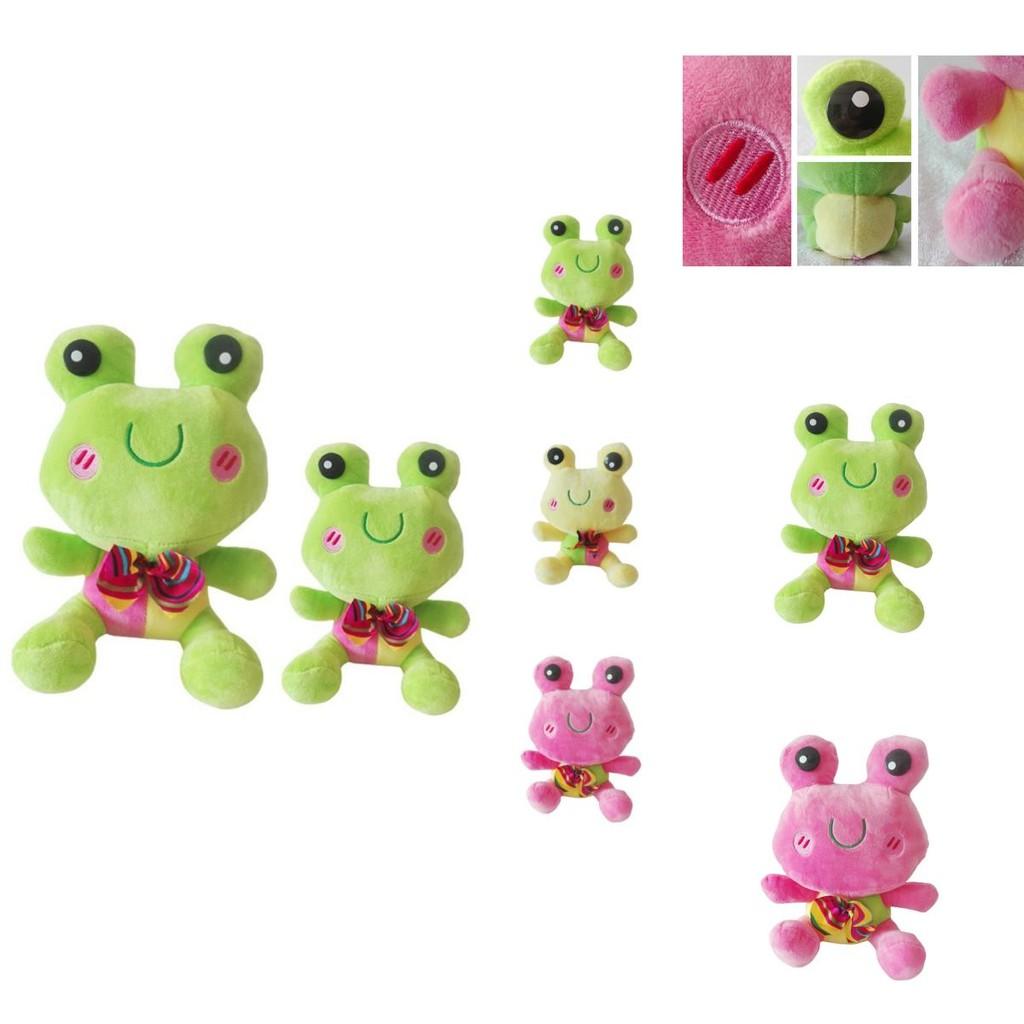 Cute Big Eyed Frog Plush Toy Soft Stuffed Hug Doll Perfect Gift For Kids